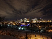 City of Edmonton night view