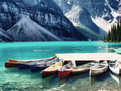 The Dock at Moraine Lake