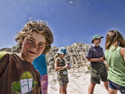 Matteo Ready for Some Fun at Dinosaur Day Camp