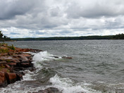 Wind Blowing Waves Crashing