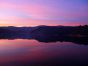 Sunset On George Lake