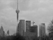 CN Tower in the Clouds