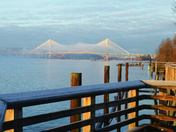 Bridge in the morning