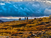 Fall hiking in the Yukon
