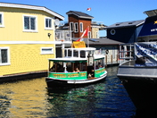 A taxi on Water Street
