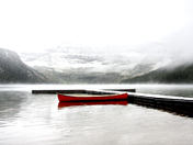 First Snow Cameron Lake Waterton