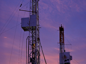 Sunrise in the Horn River Basin