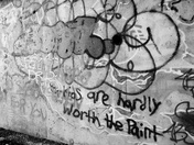 You kids are hardly worth the paint....