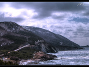 Frozen Cabot Trail