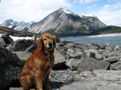 Riley meets the mountain