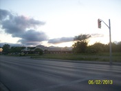Evening Clouds and the sunset
