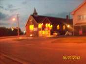 Nightshot of one of my Churches in Belleville