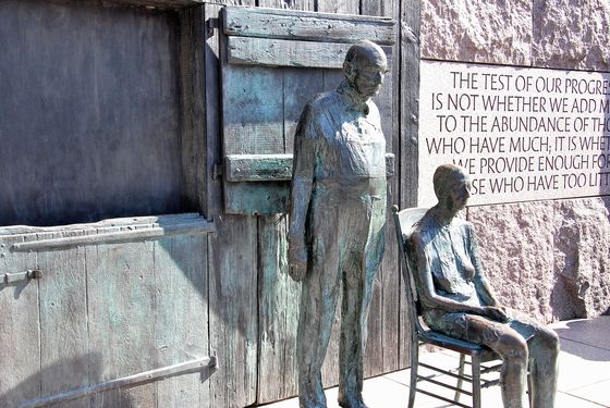 Frankin Delano Roosevelt Memorial, Washington, DC