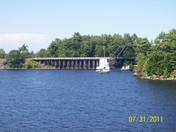 Rose Point at the Parry Island Swing bridge