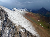 A dramatic and wild storm brewing