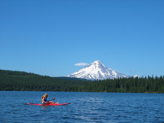Timothy lake Mt Hood national forest
