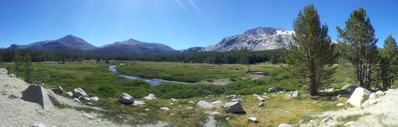 Yosemite Glacier Point, Tuolumne Meadow