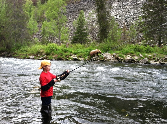 Russian River Campground, Kenai Peninsula Alaska