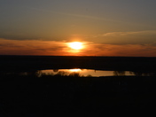 Sunset on Cataraqui Creek