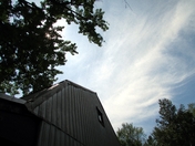 Barn and Sky