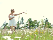 Dancing with the wildflowers