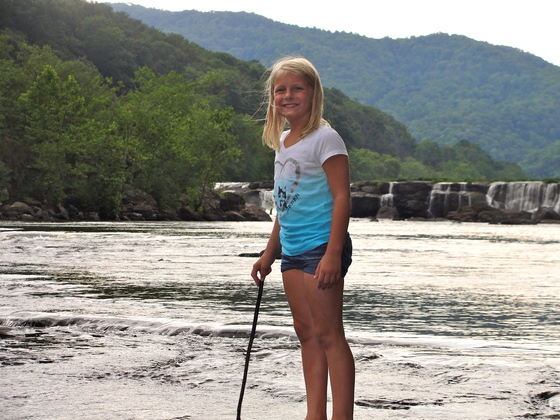 New River, Sand Stone Falls