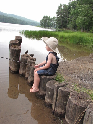 Lake Sherwood Recreation Area in Monongahela National Forest