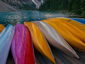 Moraine Lake Canoes
