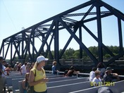 The parry Island Swing Bridge 