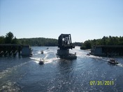 The Parry Island Swing Bridge 