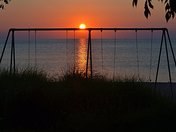 The End of the Day at the Beach