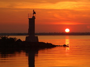 Sunrise over Rondeau