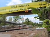 The river runs through...