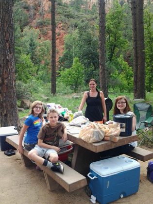 Pine Flat Campground in Oak Creek Canyon, AZ