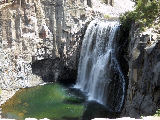 Inyo National Forest Rainbow Falls