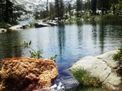 John Muir Trail out of Sabrina Drainage