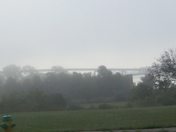 Morning Fog disapating over the Bay of quinte