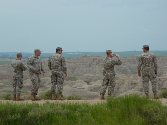 The Badlands National Park