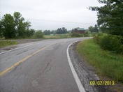 Zion Road North of Foxboro in Thurlow Ward