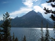 Jackson Lake close to the Tetons Nat'l Park