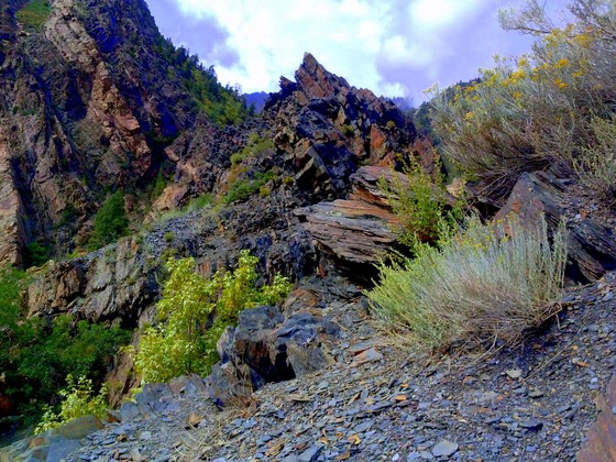 Big Cottonwood Canyon in Utah