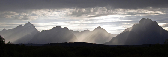 Grand Tetons Mt Range