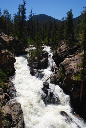 Adams Falls- Rocky Mountain National Park