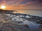 Sunset at Robichaud, NB