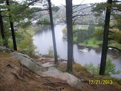 Big east River as seen from lions Lookout