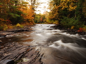 a river runs through it