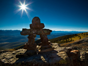 Inukshuk with a view