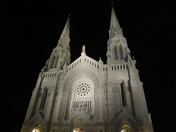 St. Anne de BeauprÃ© at Night