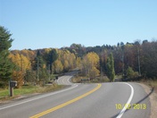 Autumn along Highway 518 entering Orrville