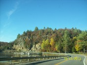 Autumn off Highway 141 lake Rosseau